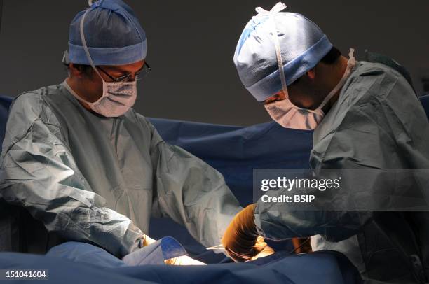 Photo Essay At Lyon Hospital. Department Of Urology. Metoidioplasty: This Surgery Is The Second Alternative For Transgenders Ftm, Lighter Than The...