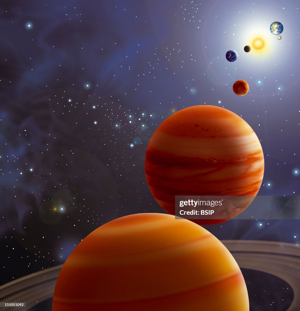 Solar System True Alignment Alignment Of The Planets. An Alignment Of The Planets, Predicted By ...