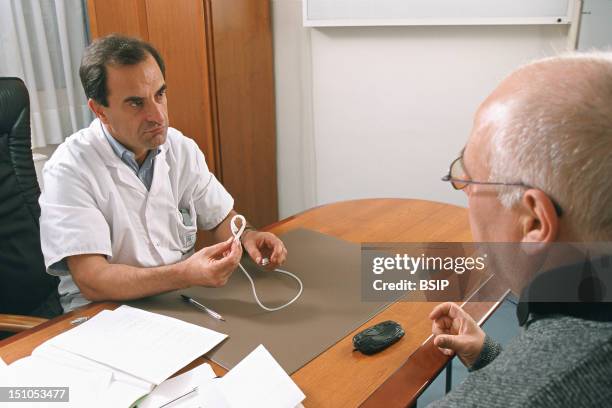 Consultation With Obese Patients And Explanation Of Gastric Ring Placement.