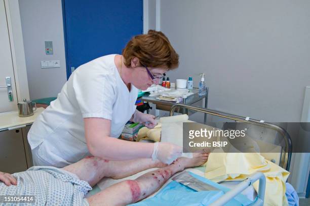 Photo Essay At The Department Of Dermatology At The Bocage Hospital, University Hopital Of Dijon, France. Photo Essay At The Department Of...