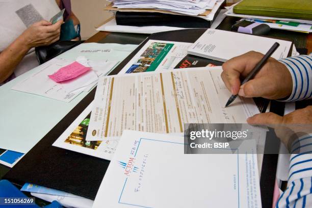 Photo Essay From Doctor's Office. Cassel, France. General Practitioner. Sick Leave.