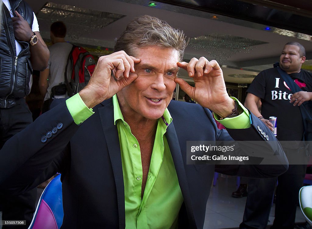 David Hasselhoff Visits South Africa