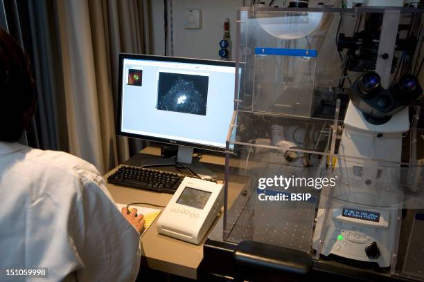 Photo Essay In Curie Institute, At Nikon Imaging Centre, Paris, France. In Vivo Photonic Imagery Platform For Biomedical Research To Observe Alive...