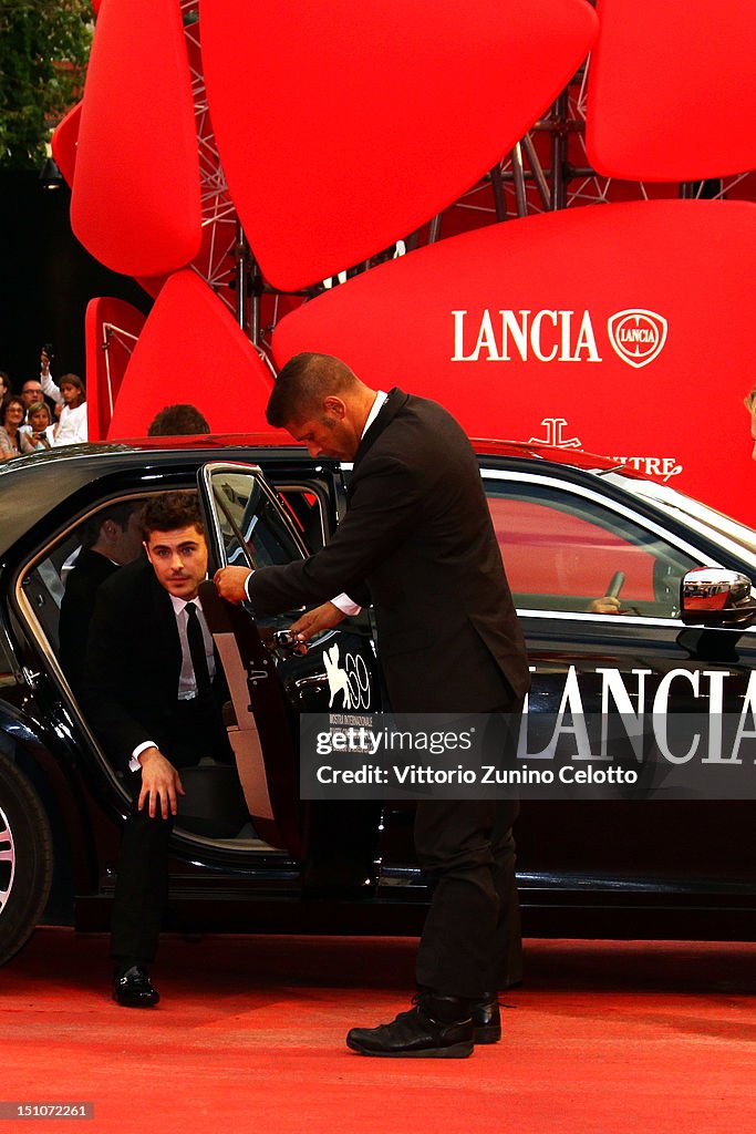 Lancia On The Red Carpet Of The 69th Venice Fim Festival - August 31, 2012