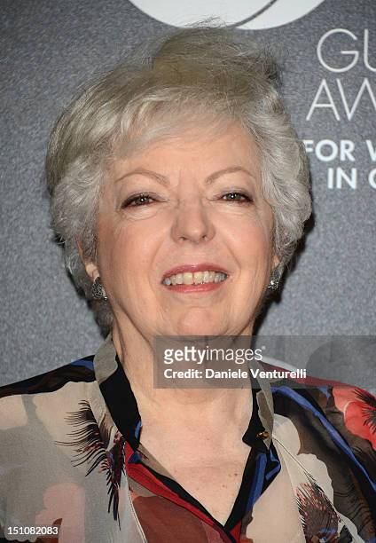 Thelma Schoonmaker attends the Gucci Award for Women in Cinema at The 69th Venice International Film Festival at Hotel Cipriani on August 31, 2012 in...