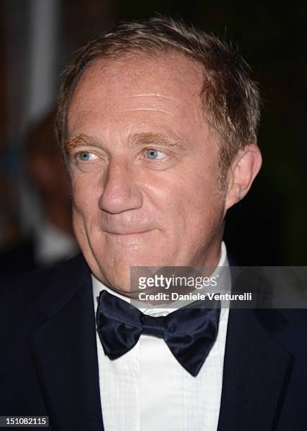 Francois-Henri Pinault attends the Gucci Award for Women in Cinema at The 69th Venice International Film Festival at Hotel Cipriani on August 31,...