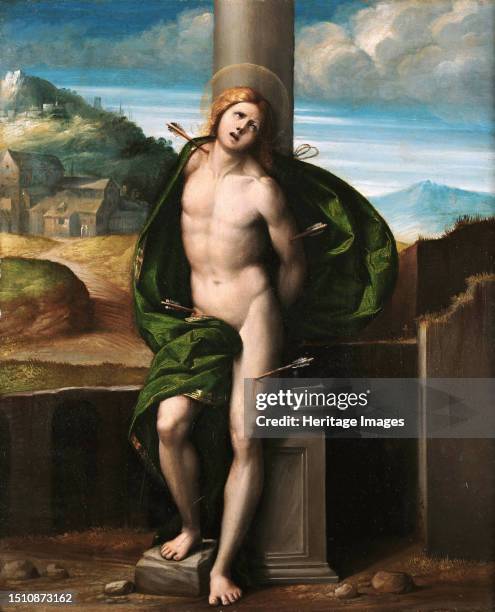 Saint Sebastian, circa 1521-1525. Found in the collection of the Museo di Capodimonte, Naples. Creator: Garofalo, Benvenuto Tisi da .