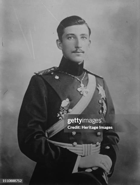 Boris III as Crown Prince of Bulgaria . Private Collection. Creator: Anonymous.