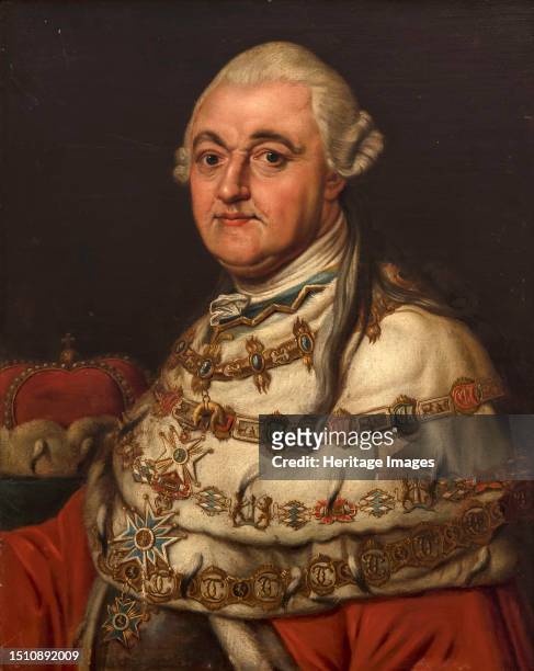 Portrait of Charles Theodore , Elector of Bavaria, Count Palatine of the Rhine. Private Collection. Creator: Batoni, Pompeo Girolamo .