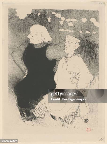 Union Franco-Russe, 1894. Private Collection. Creator: Toulouse-Lautrec, Henri, de .