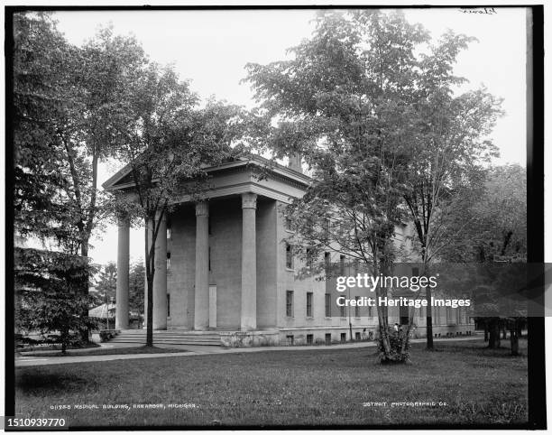 Medical building, U. Of M. University of Michigan, Ann Arbor, Michigan, between 1890 and 1901. Creator: Lycurgus S. Glover.