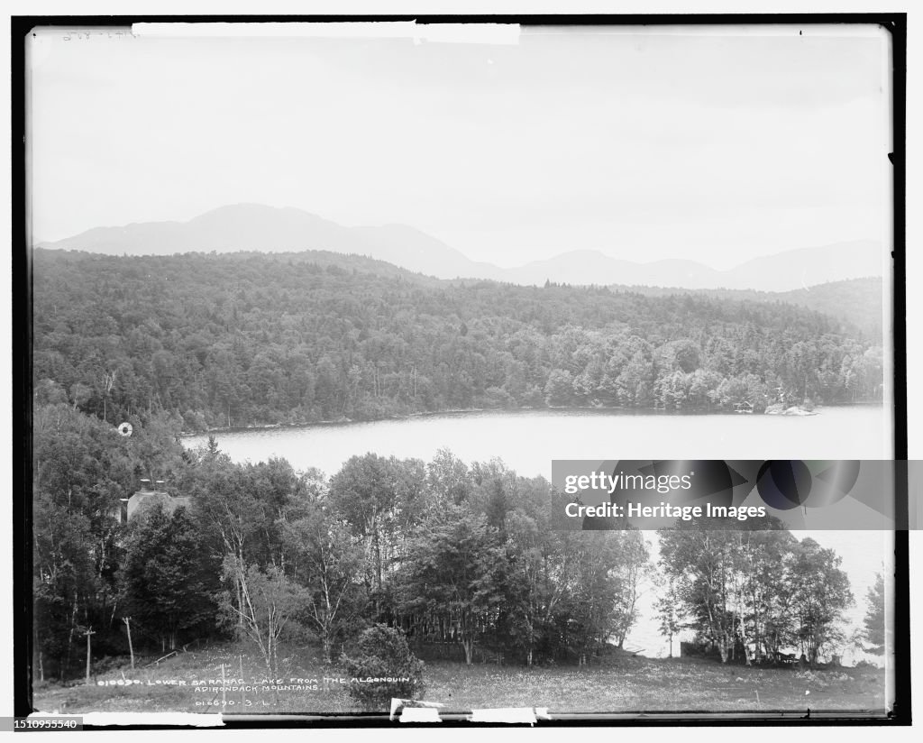 Lower Saranac Lake From The Algonquin