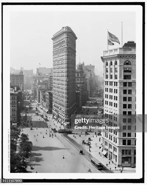 Flat Iron i.e. Flatiron Building, New York, N.Y., . Creator: Unknown.