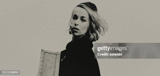 far away. - vintage film poster stock pictures, royalty-free photos & images