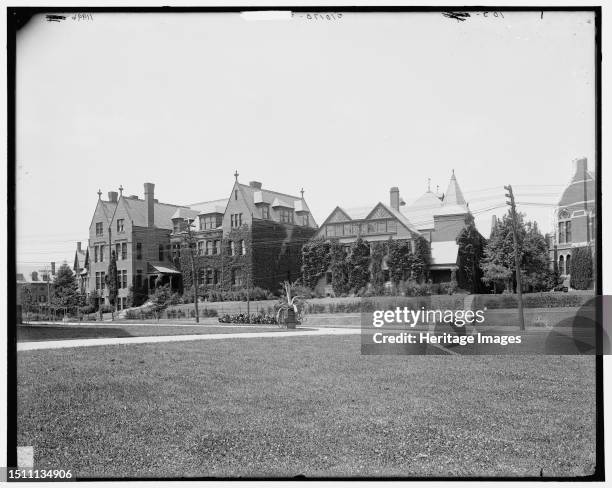 Smith College, Annex No. 1 and music hall, Northampton, Mass., between 1890 and 1901. Creator: Unknown.