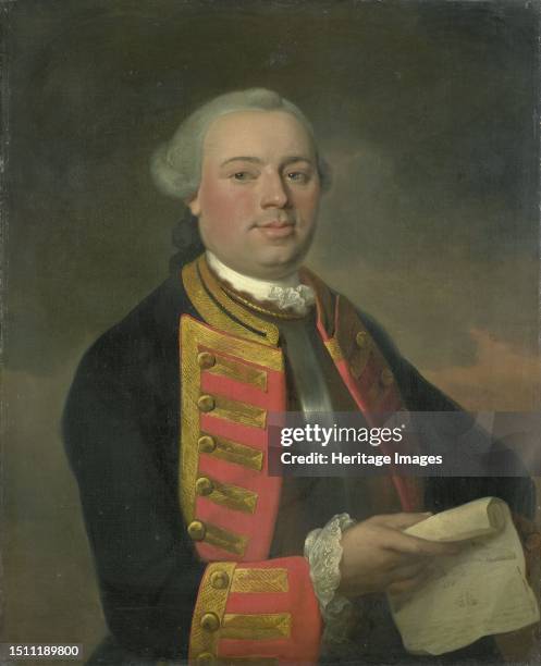 Johan Arnold Zoutman , Vice Admiral, 1770. Creator: August Christian Hauck.