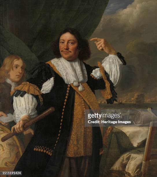 Aert van Nes , Vice Admiral, 1668. Creator: Bartholomeus van der Helst.