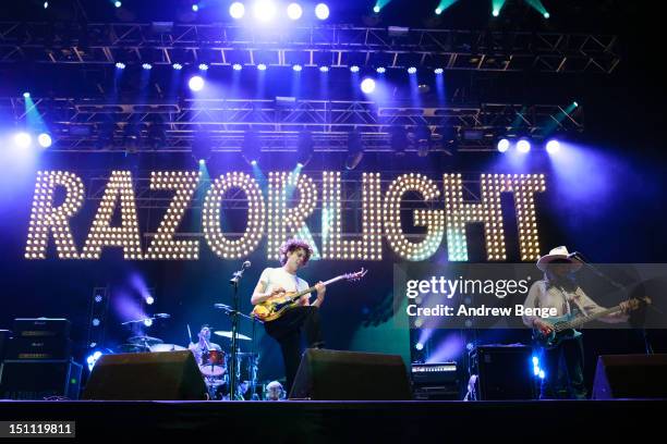 Johnny Razorlight Q Johnny Borrell Razorlight Photos and Premium High Res Pictures - Getty ...