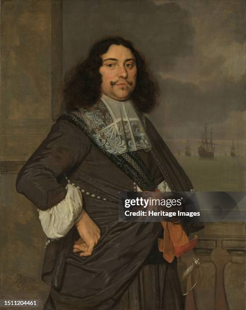 Jan van Nes , Vice admiral of Holland and West-Friesland, 1666. Creator: Ludolf de Jongh.