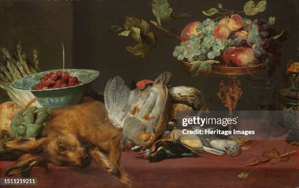 Still Life with Dead Game, Fruit and Vegetables, circa 1616-circa 1620. Creator: Frans Snyders.