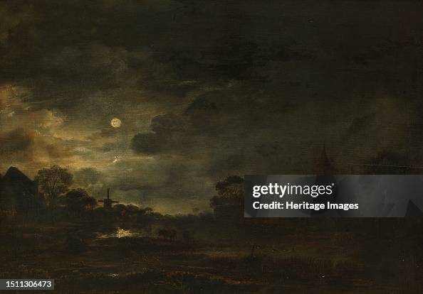 Landscape By Moonlight