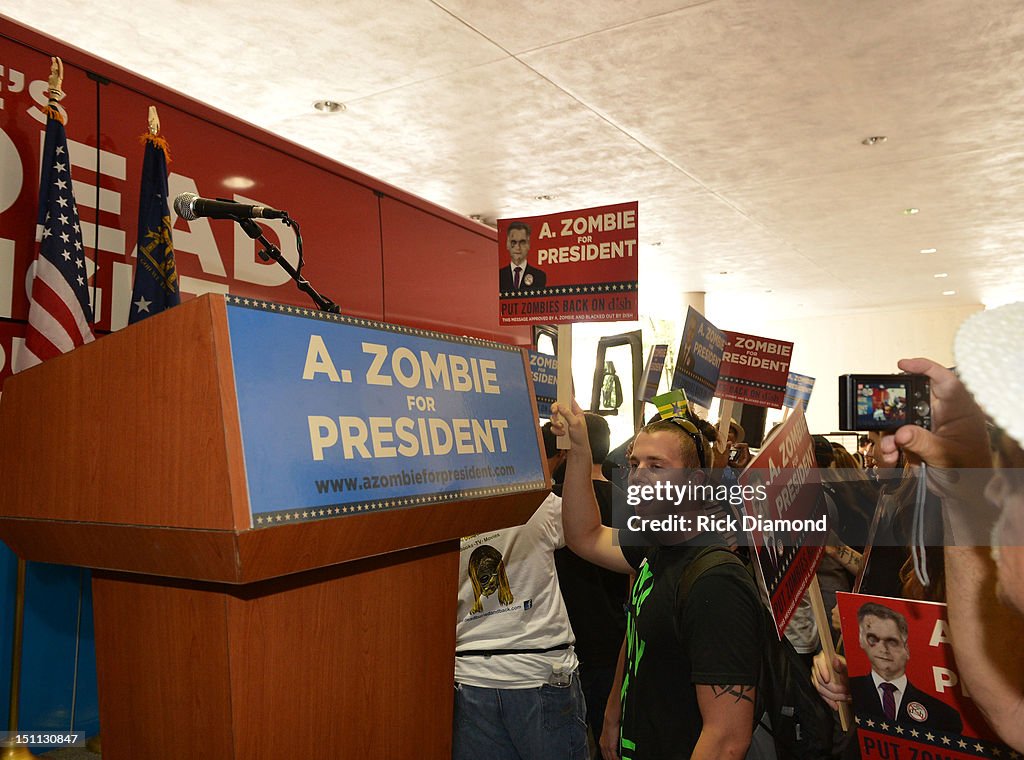 A. Zombie, Presidential Candidate At Dragon*Con 2012