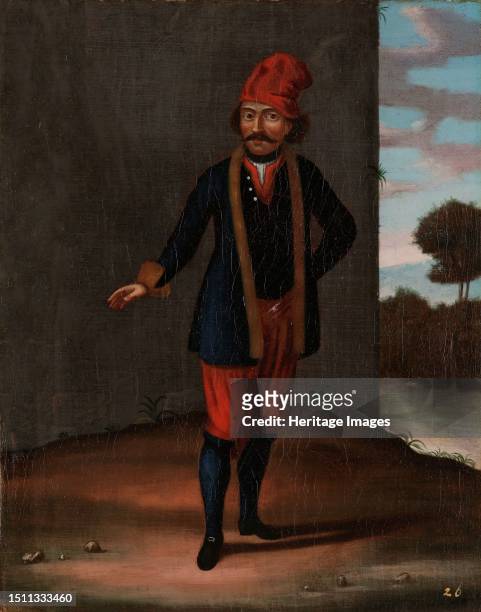 Man from the Island of Kithnos , 1700-1737. Creator: Workshop of Jean Baptiste Vanmour.