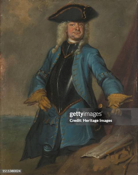 Gerrit Sichterman . Quartermaster-General of the Cavalry, Colonel of the Oranje-Groningen Infantry Regiment, Commandant of Grave, circa 1725....