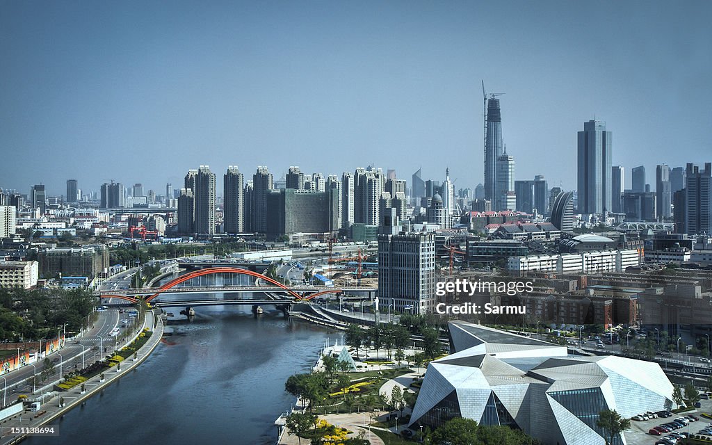 Tianjin from Tianjin eye