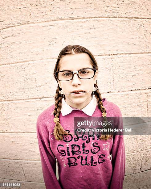 Nerdy Tween Photos And Premium High Res Pictures Getty Images 
