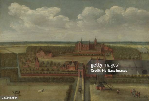 The Abbey of Leeuwenhorst in Rijnland, 1641. Creator: Anon.