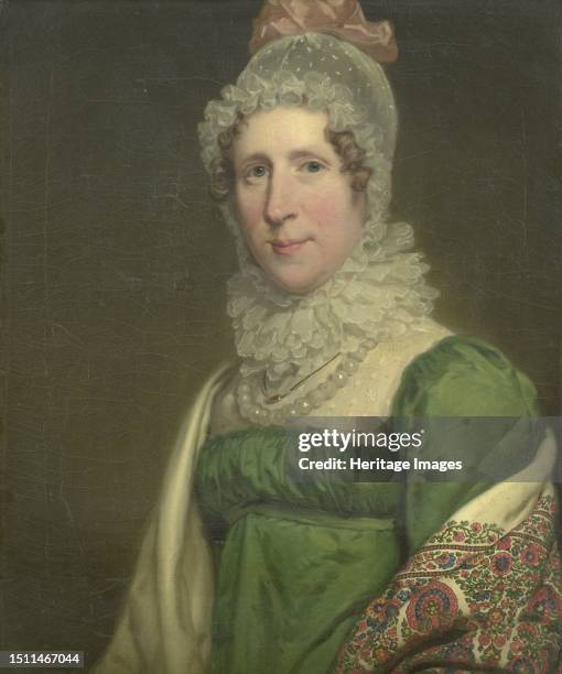 Suzanna Maria Crommelin , Wife of Egbert Johannes Koch, circa 1814. Creator: Charles Howard Hodges.