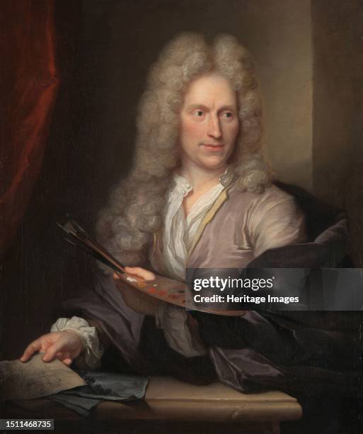 Portrait of Jan van Huysum, circa 1720. Creator: Arnold Boonen.