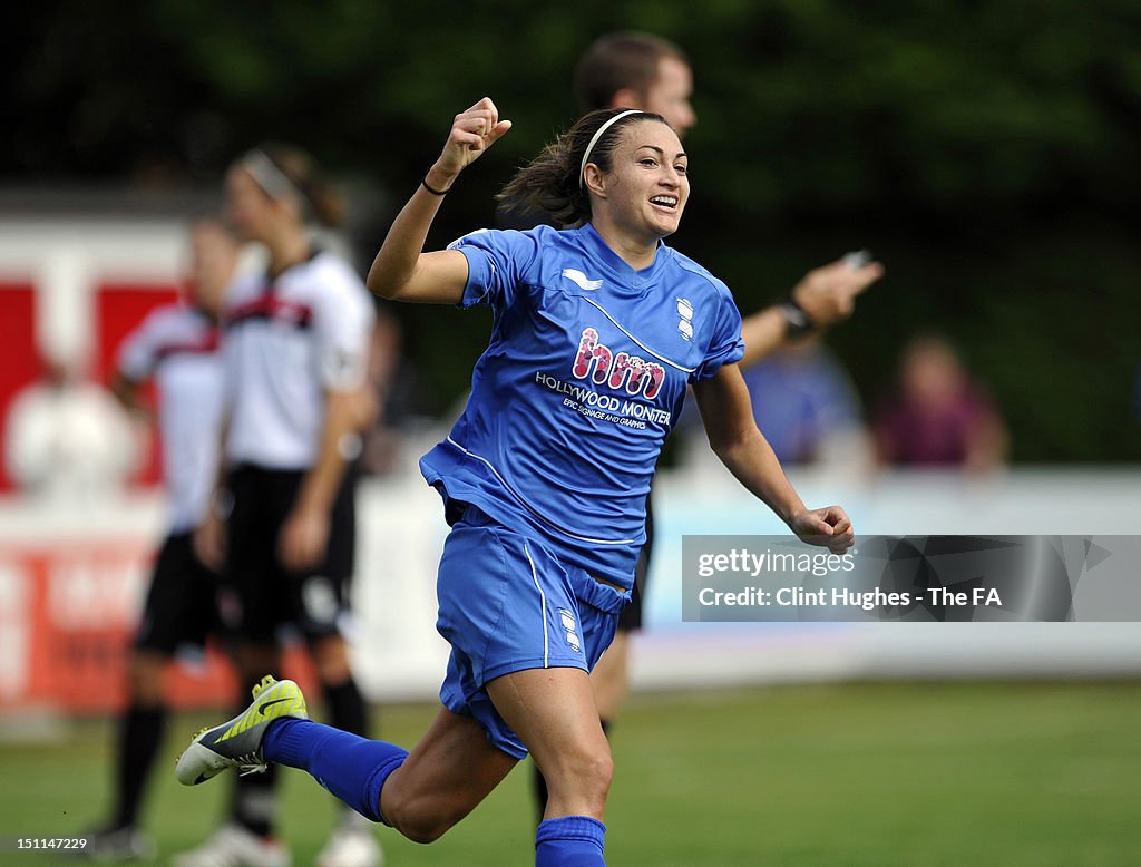 Lincoln Ladies FC v Birmingham City Ladies FC - The FA WSL Continental Cup Semi Final