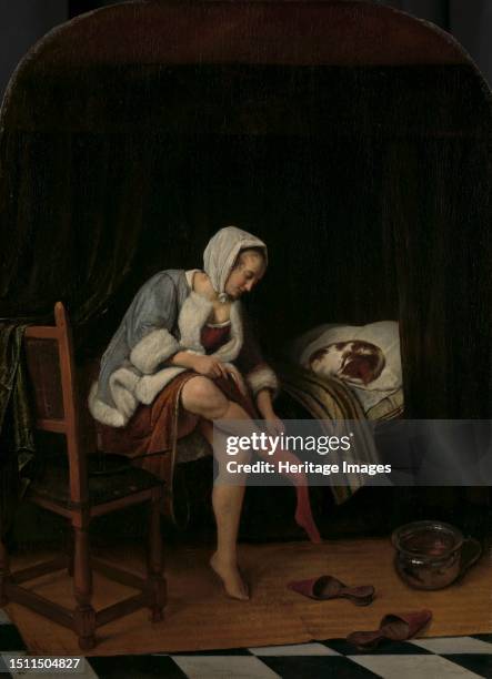 Woman at her Toilet, 1655-1660. Creator: Jan Steen.