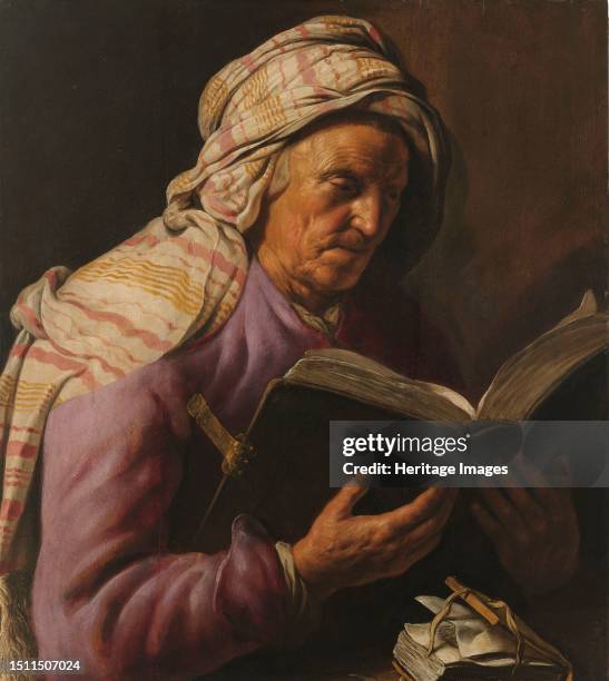 Old Woman Reading, 1626-1633. Creator: Jan Lievens.