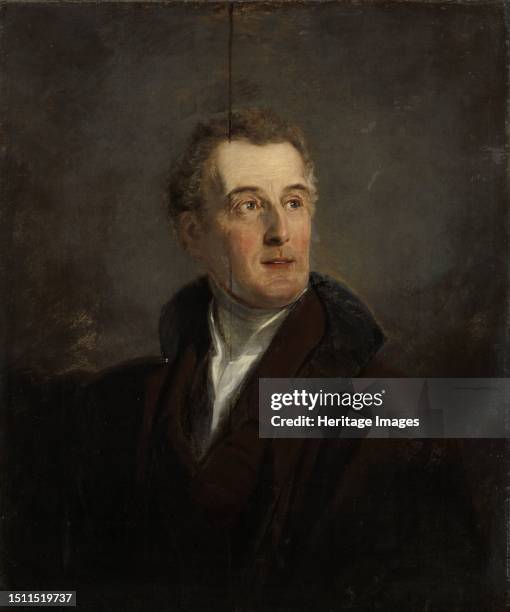 Portrait Study of Arthur Wellesley, Duke of Wellington, 1821. Other Title: Portrait of Arthur Wellesley, Duke of Wellington . Creator: Nicolaas...