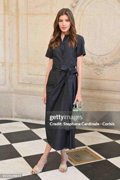 Valery Kaufman attends the Christian Dior Haute Couture Fall/Winter 2023/2024 show as part of Paris Fashion Week on July 03, 2023 in Paris, France.