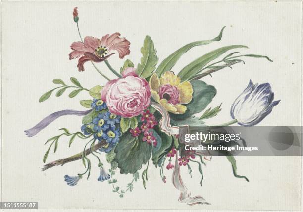 Flower arrangement, 1809. Creator: Catharina Wilhelmina Schweickhardt.