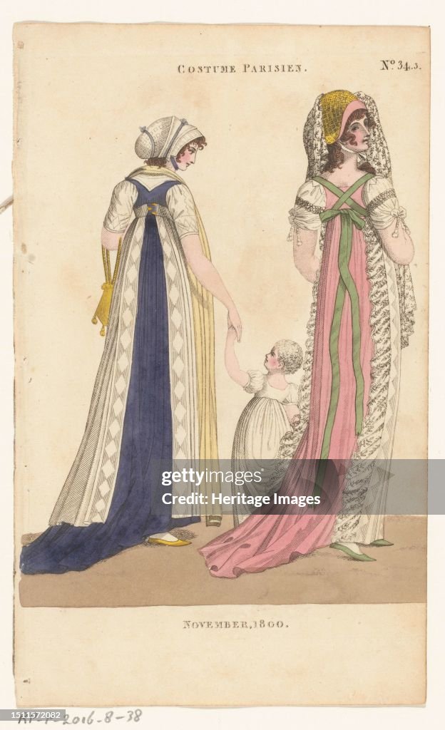 Magazine Of Female Fashions Of London And Paris