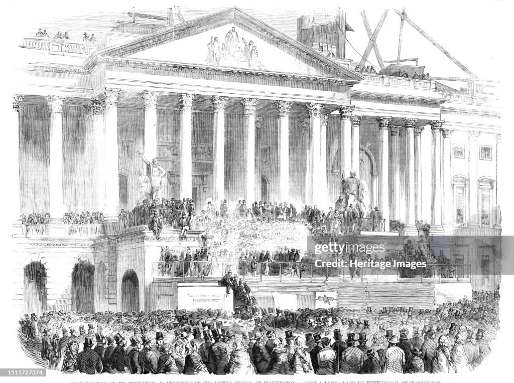 Inauguration Of Mr. Buchanan