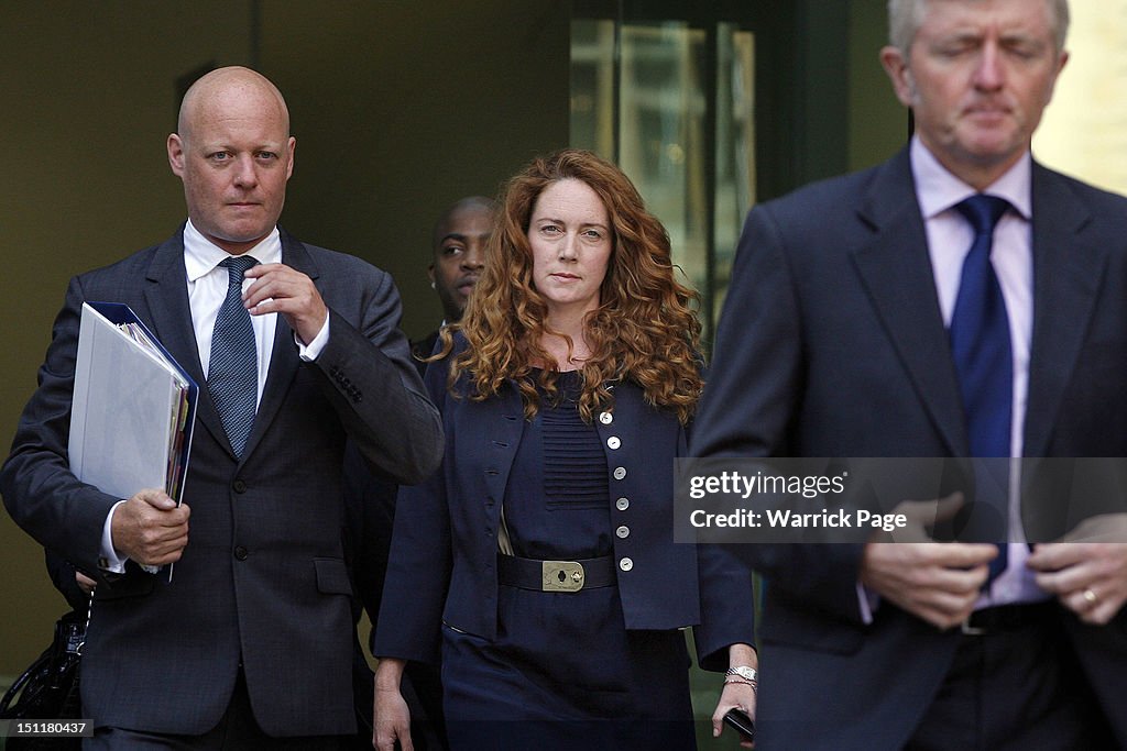 Rebekah Brooks Appears At Westminster Magistrates Court