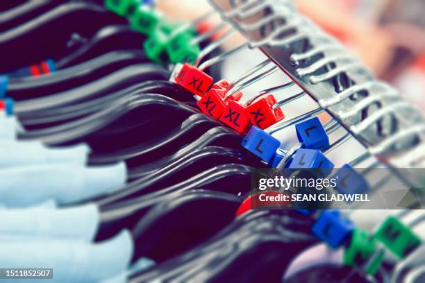 hanger sizes - hook scale stock pictures, royalty-free photos & images