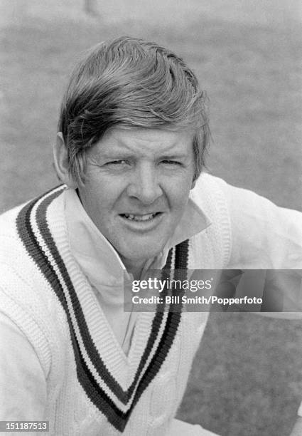 Worcestershire and New Zealand cricketer, Glenn Turner, circa July 1972.