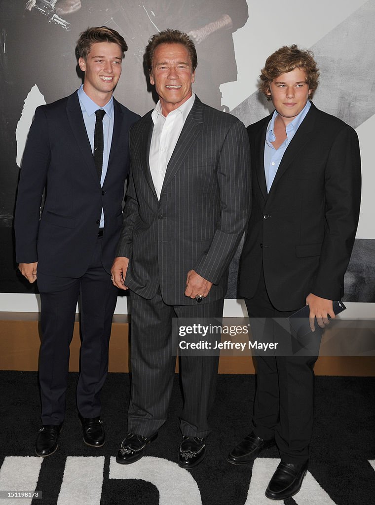 Patrick Schwarzenegger, Arnold Schwarzenegger and Christopher... News