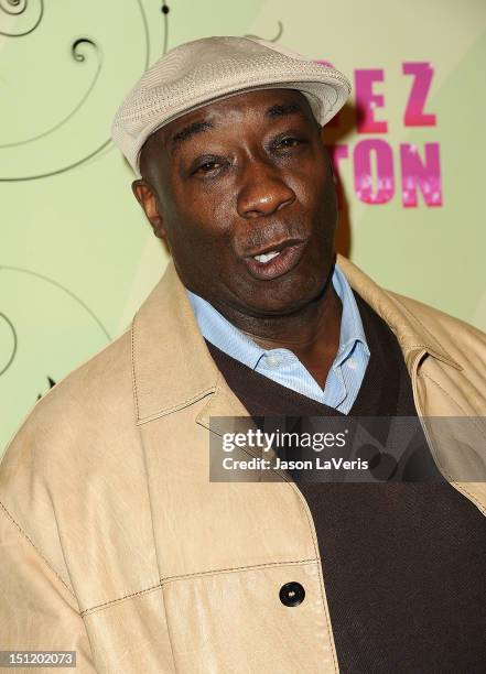Actor Michael Clarke Duncan attends Perez Hilton's Mad Hatter tea party birthday celebration on March 24, 2012 in Los Angeles, California.