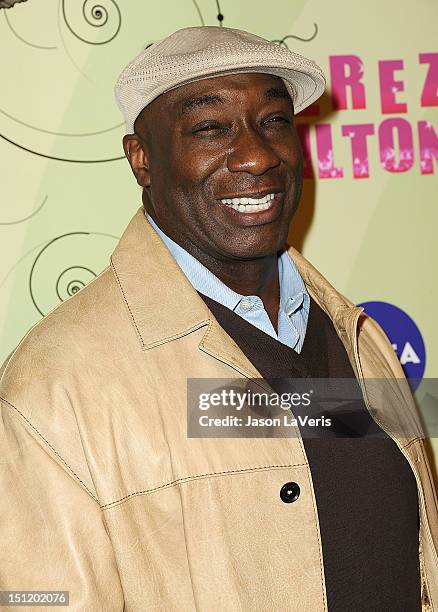 Actor Michael Clarke Duncan attends Perez Hilton's Mad Hatter tea party birthday celebration on March 24, 2012 in Los Angeles, California.