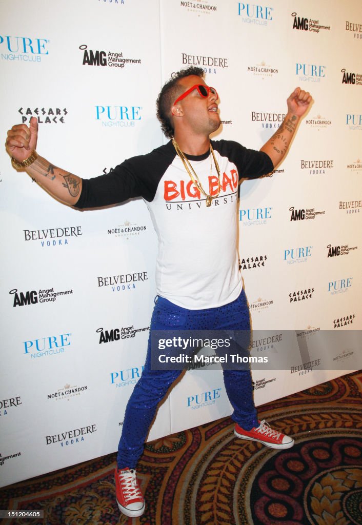 Sky Blu Of LMFAO Kicks Off His Monthly Bash "Who Came To Party!?"