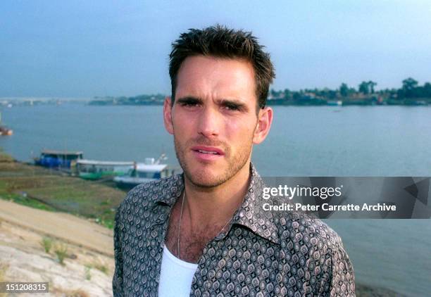 American actor Matt Dillon filming his new movie 'Beneath The Banyon Tree' in February, 2001 in Cambodia.