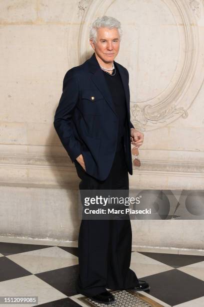 Baz Luhrmann attends the Christian Dior Haute Couture Fall/Winter 2023/2024 show as part of Paris Fashion Week on July 03, 2023 in Paris, France.